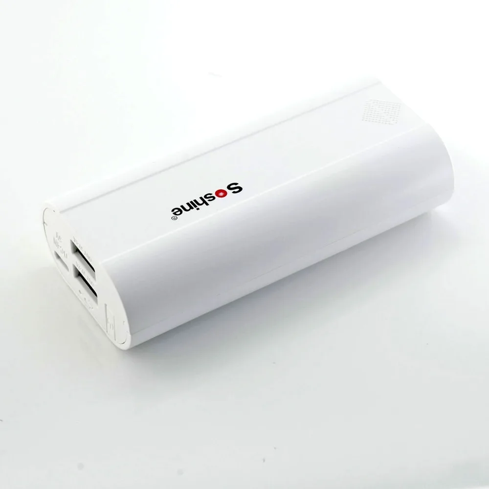 Soshine 18650x2 LCD источник питания банк и зарядка для iPhone Xs/XR Android смартфонов многое