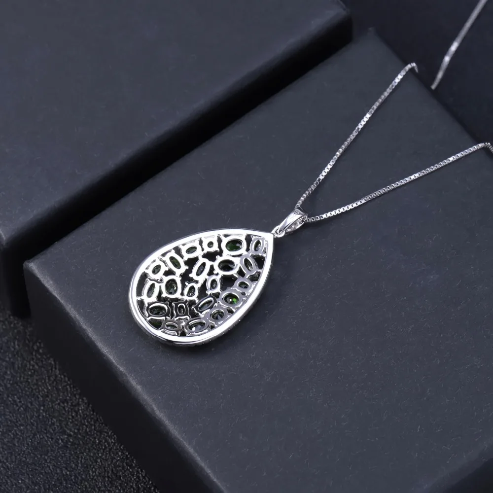 GEM'S BALLET 5.98Ct натуральный хром диопсид изысканные ювелирные изделия из
