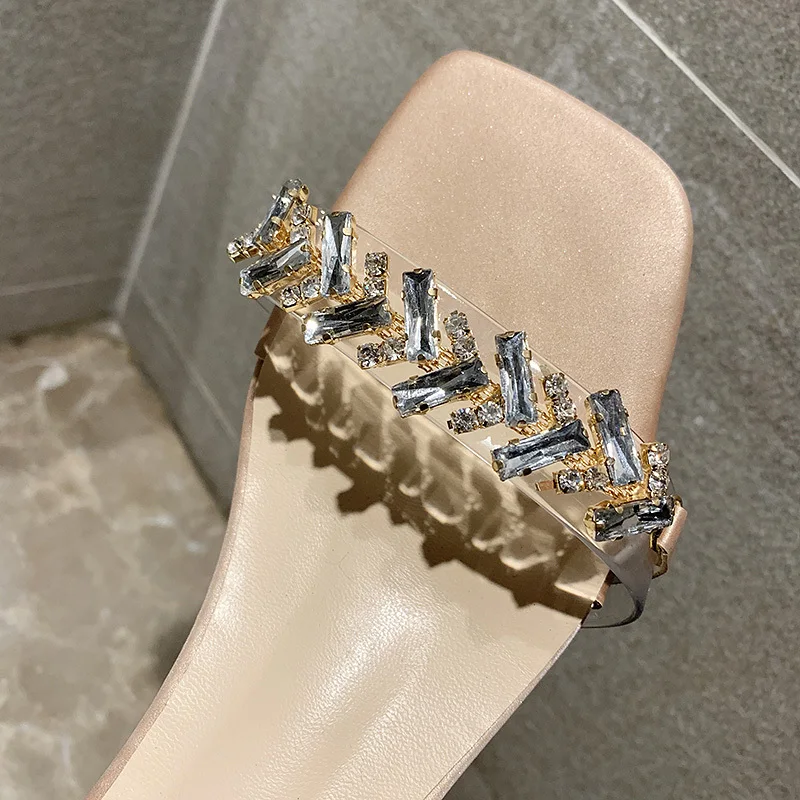 Женские туфли-лодочки коллекция 2019 года Летние босоножки на высоком каблуке