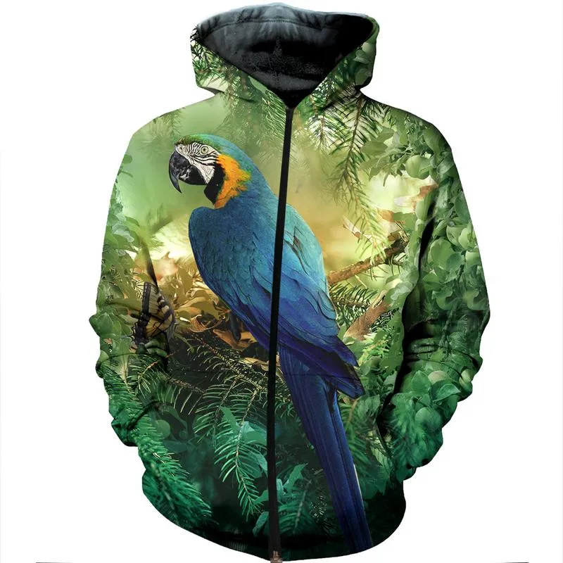 

Parrot T Shirt Men Flower Tshirt Hip Hop Tee bird 3d Print T-shirt Cool Men women Clothing Casual Tops sweatshirt shirt THS013