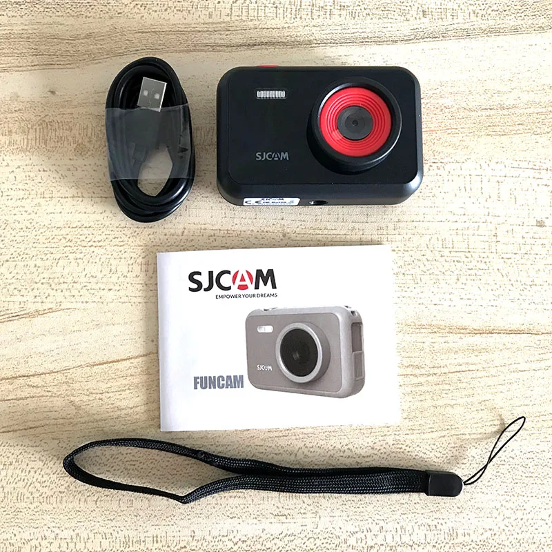SJCAM дети Камера 1080 P FunCam 2," ЖК-дисплей Экран видео Регистраторы подарок на день рождения развивающие цифровой фотографии детей Камера