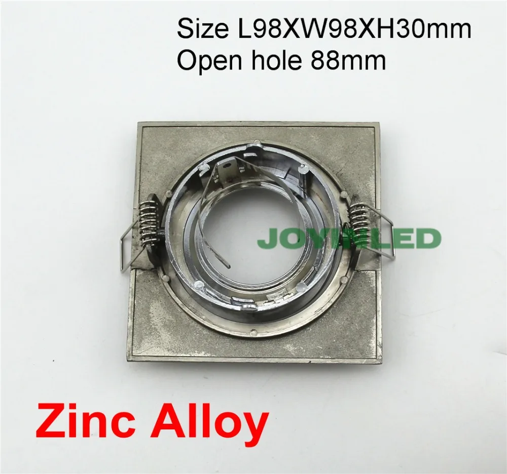 4 шт./лот диаметр 50 мм галогенная лампа фитинг AC85 260V DC12V mr16 gu10 gu5.3 светодиодный