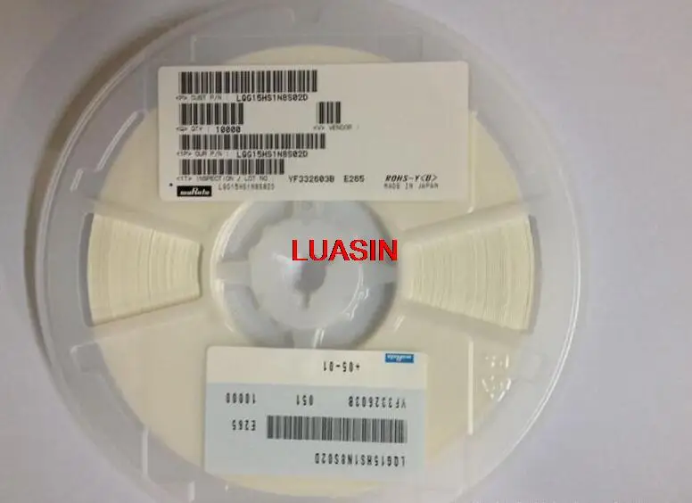 

Free Shipping 50pcs/lot 0402 chip inductor 19nH 370mA LQW15AN19NJ00D high frequency high Q winding inductance