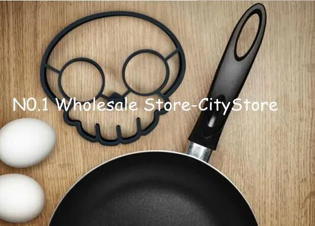 Горячая продажа 10 шт./лот Забавный боковая сторона вверх череп яйцо корраль/Череп