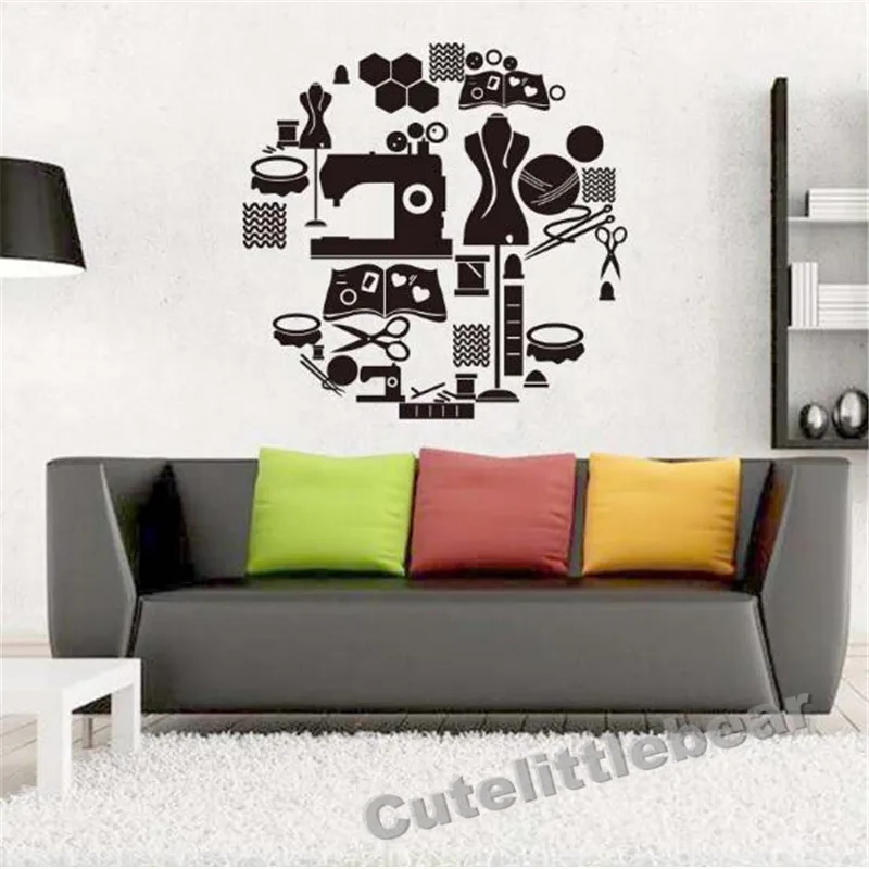 По индивидуальному заказу's Shop \ виниловые наклейки на стены магазин одежды