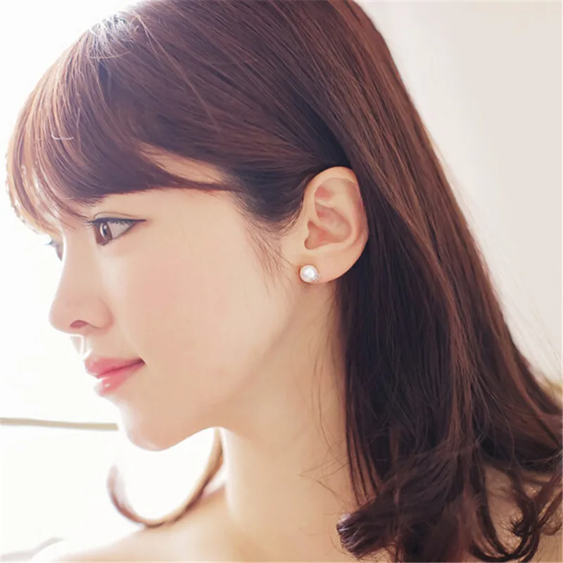 

PEISENI 925 sterling silver jewelry Pearl Jewelry Sets Water Drop Natural Freshwater Pearls Send Chain pearl For Women