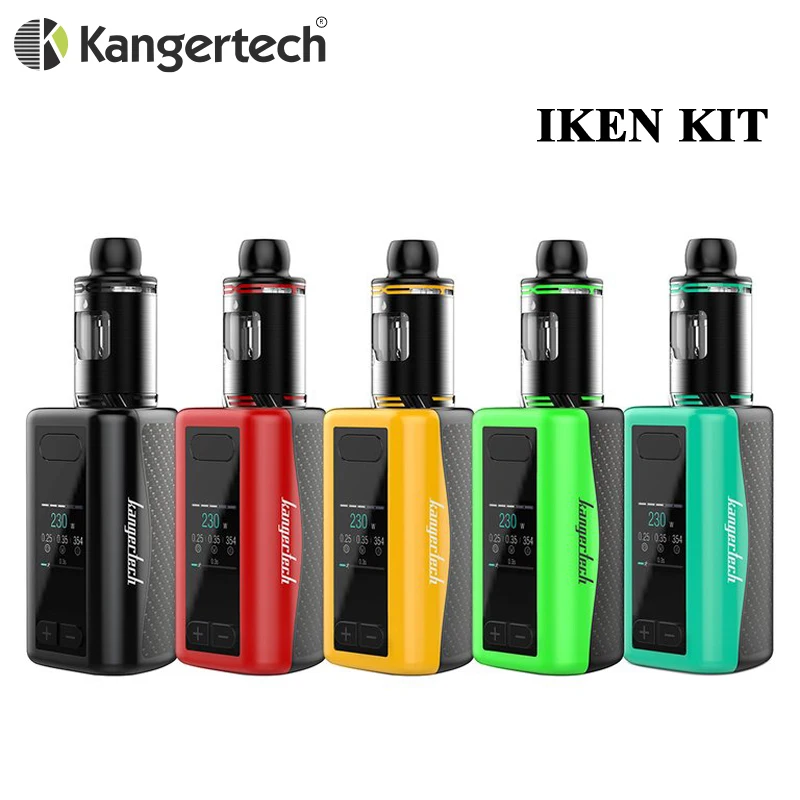 Оригинальный Kanger IKEN комплект 230 Вт коробка мод встроенный 5100 мАч батарея с 4 мл