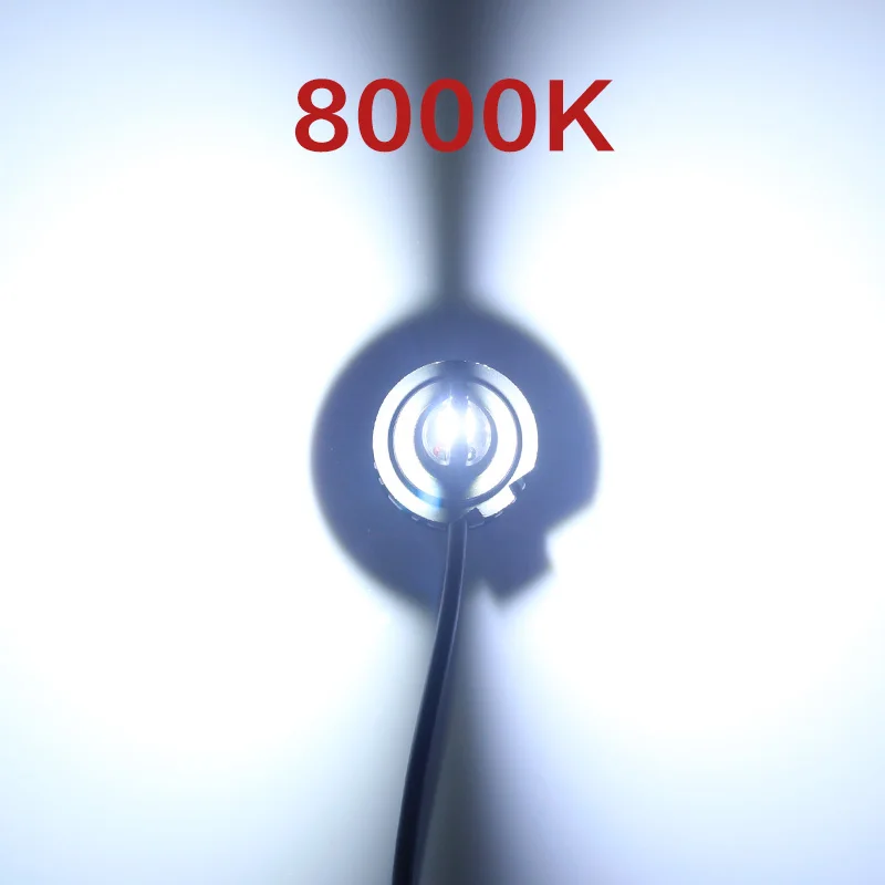 8000 К Белый Синий Автомобильные фары мини-светодиодный H4 H7 12 V 24 V 80 W 12000LM H1 H11 HIR2 H16 9005 HB3 9006 HB4 H8 3000 K 4300 K 6000 K 8000 K Аксессуары для ламп - Испускаемый цвет: 8000 К Белый Синий