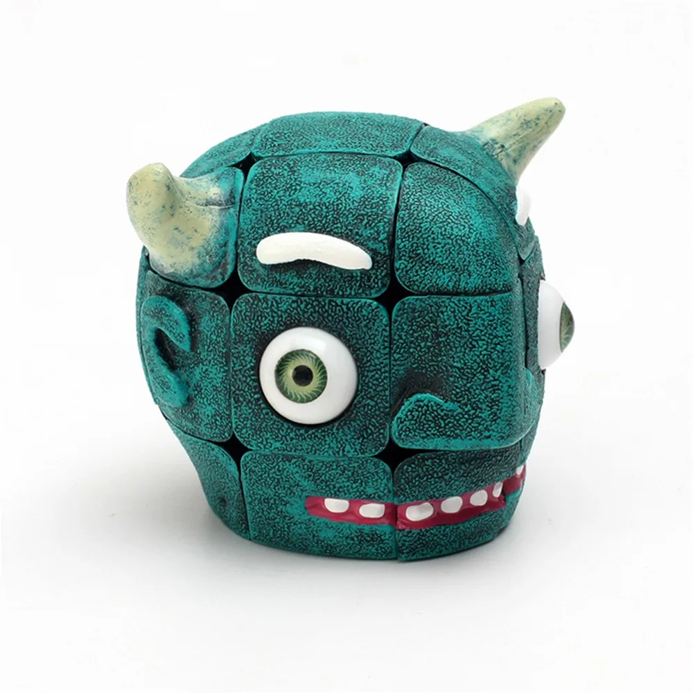 Интеллектуальный Магический кубик головоломка 3D Carni Chaak Ox head Новинка день всех