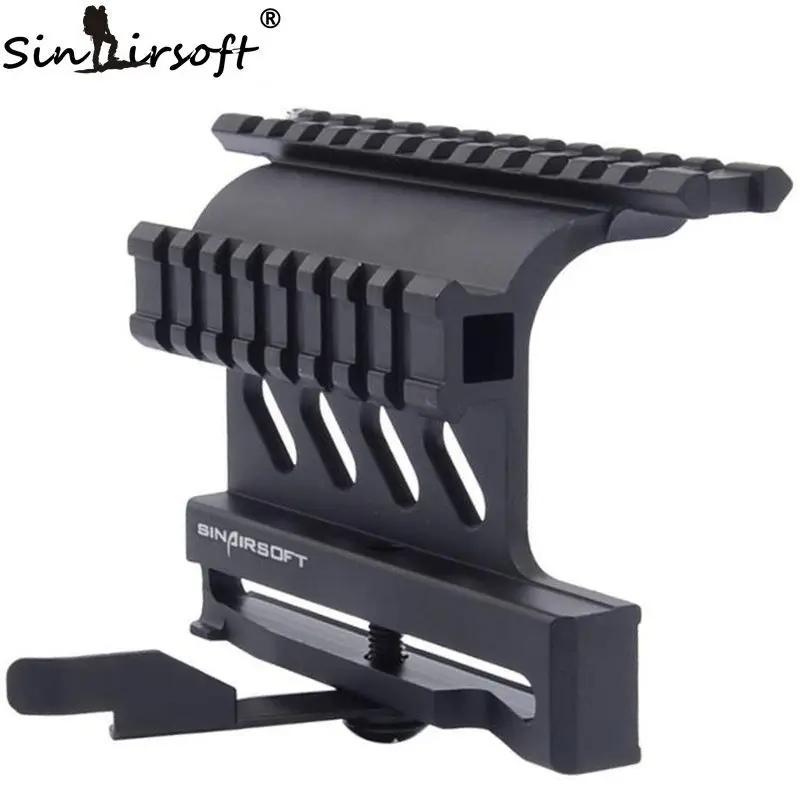 Sinairsoft Quick Release AK 47/74 Пикатинни Уивер рельсы АК серии QD двойной Сторона Сфера Гора AIRSOFT Интимные аксессуары MNT-978
