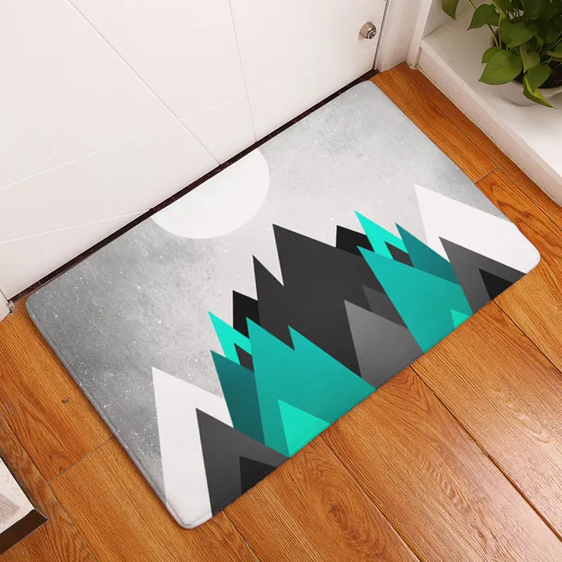 Monily скандинавские Противоскользящие коврики для двери водонепроницаемые ковры