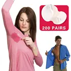 Одноразовые впитывающие прокладки для подмышек от пота, защита для одежды, дезодоранты, Подмышечные вкладыши, 100200300 шт.