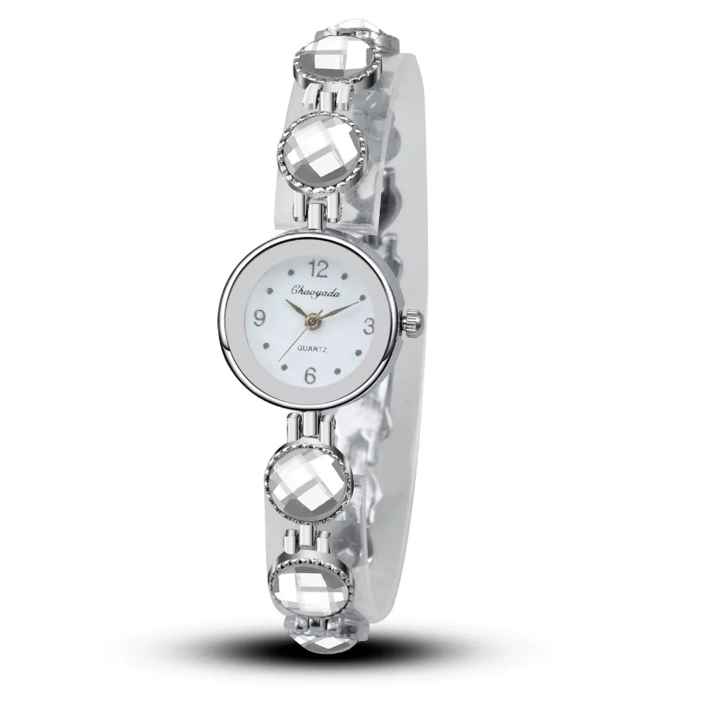 Часы-браслет женские кварцевые модные повседневные люксовые наручные с