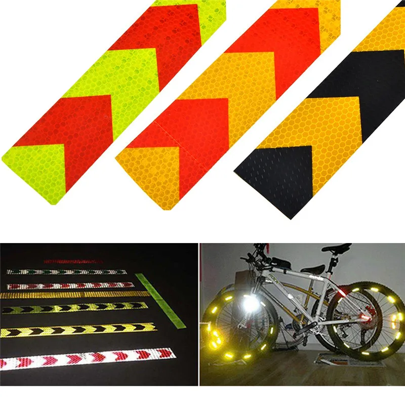 5 см * 3 м Автомобильная отражающая лента декоративная наклейка предупреждающая