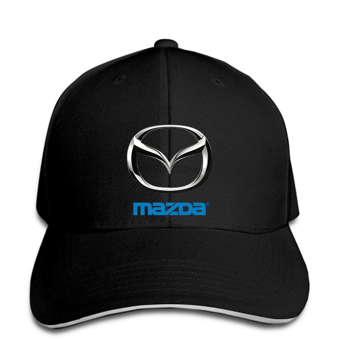 Мужская бейсболка с логотипом Mazda черная графическим принтом новинка t wo Men 1 |