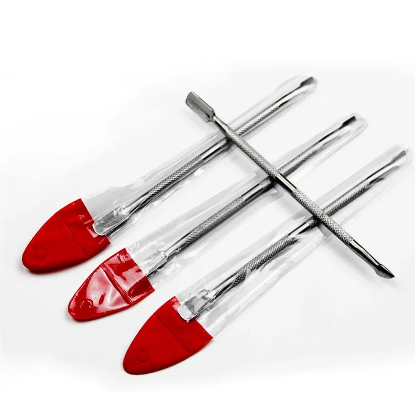 1 шт. распродажа ногтей и инструментов мозоли бритвы Кутикулы Толкатели двойного