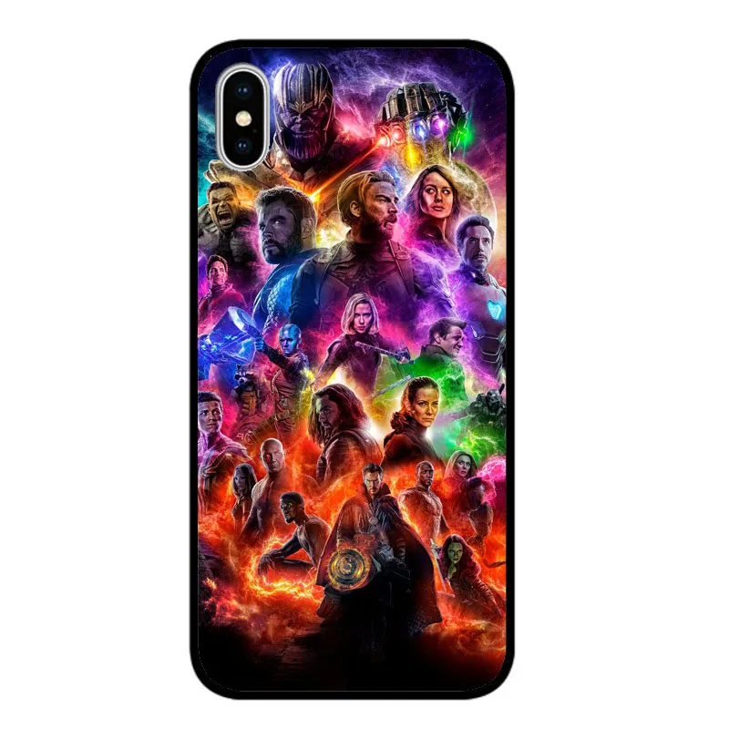 Модный чехол для телефона Marvel с супергероями Мстителями Эндшпилем Железным