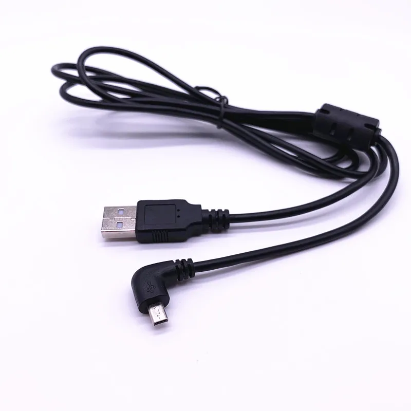 8 контактный левый Угловой кабель для передачи данных 90 штекер градусов шнур Nikon