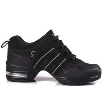 Женские кроссовки для фитнеса дышащие в стиле джаз и хип хоп сальсы танцевальная