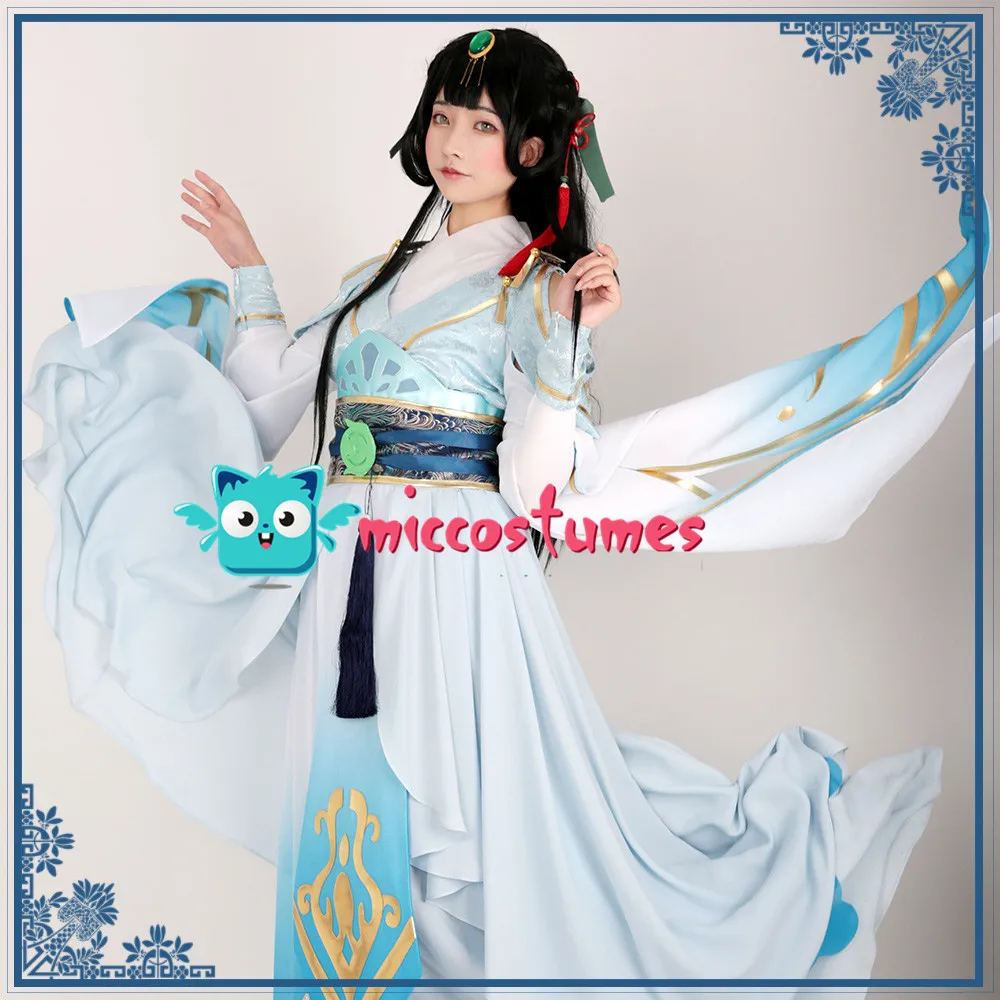 Женское традиционное китайское платье Hanfu Anime Wo Zai Huang Gong Dang Ju Wei Yiyi| |
