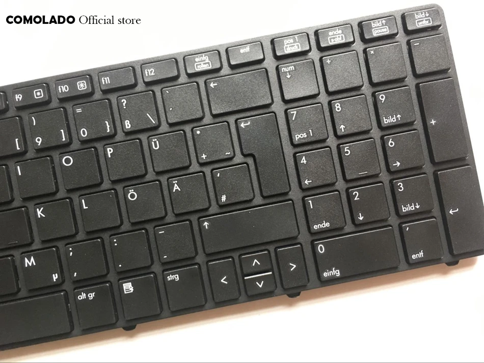 GR немецкая клавиатура для HP EliteBook 8560p 8570P 8560B 6560b 6565b черная макет | Компьютеры и офис