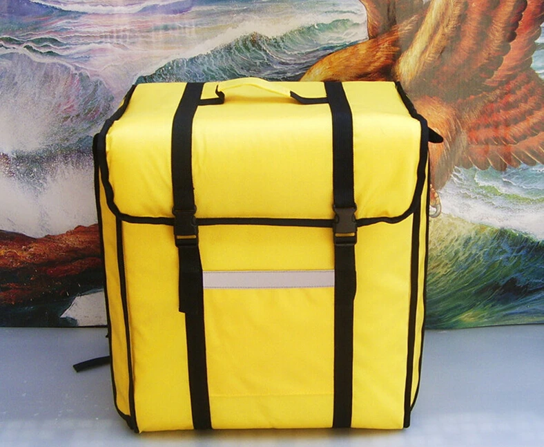 2 упаковки для фаст-фуда упаковка еды Доставка пиццы сумка доставки рюкзак