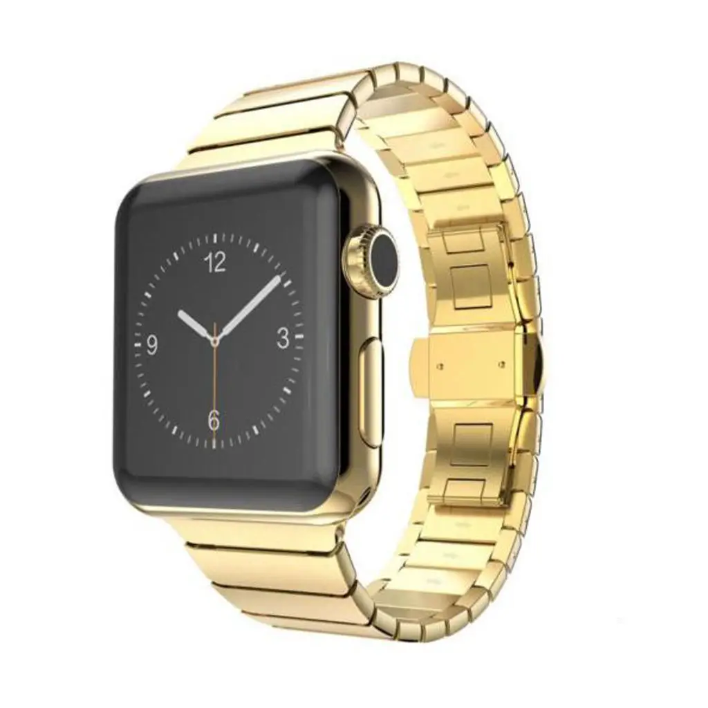 Ремешок для часов apple watch link bracelet 1:1 копия 316L ремешок из нержавеющей стали для apple iwatch series1 series4 3 2 1 44 мм/42 мм