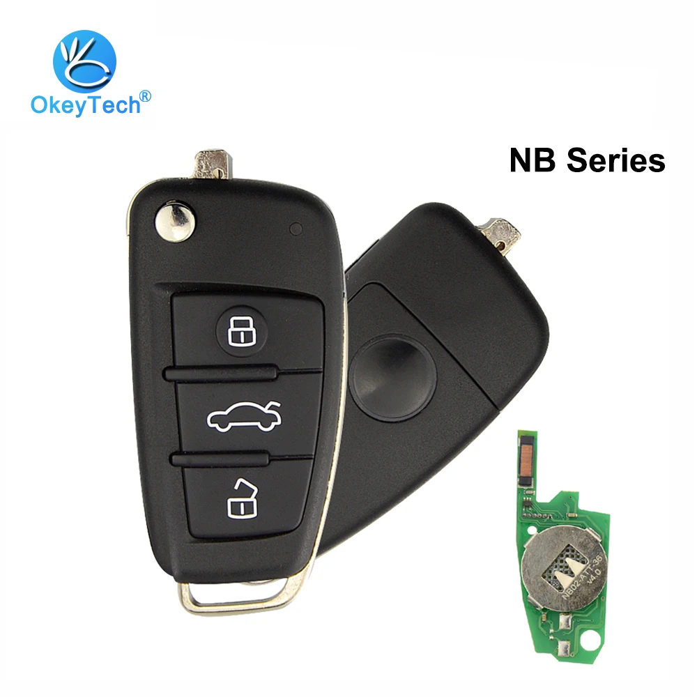 OkeyTech оригинальный NB серии NB02 ATT 36 умный дистанционный ключ для Audi A6L стиль 3 кнопки