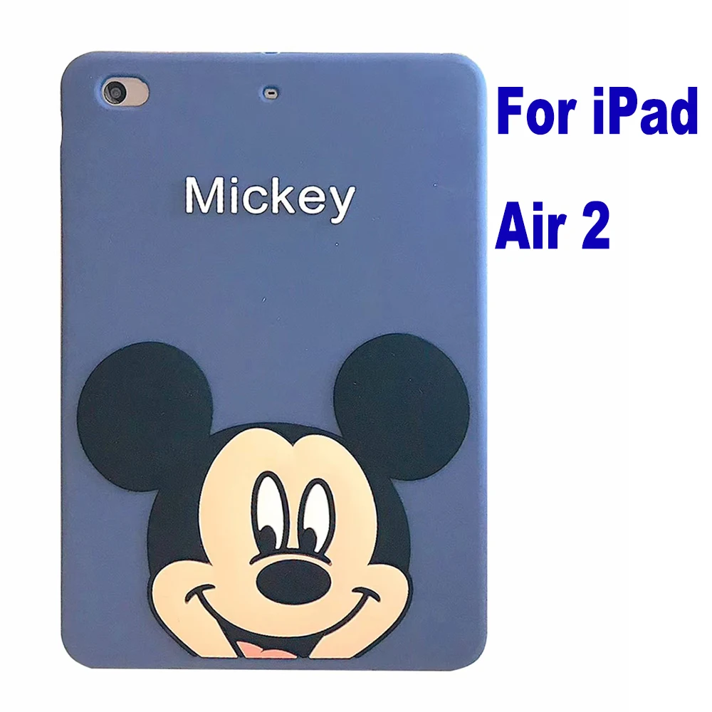 as photo 3D мультяшный силиконовый чехол для iPad Mini iPad Air Air2 iPad Pro iPad 9,7 / чехол Дейзи Микки Минни мягкая задняя крышка оболочка - Цвет: as photo