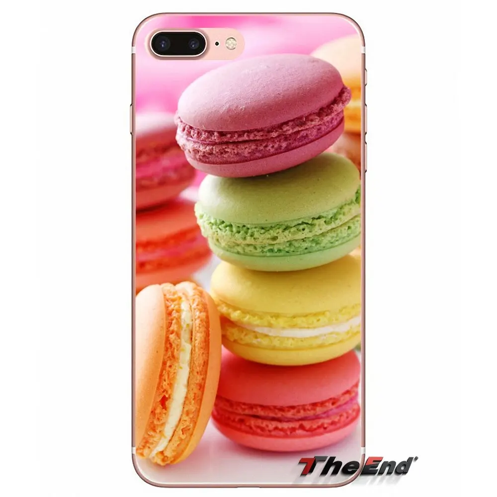 Десертное мороженое laduree Macarons для Huawei G7 G8 P7 P8 P9 Lite Honor 4C 5X 5C 6X Mate 7 8 9 Y3 Y5 Y6 II 2 Pro 2017