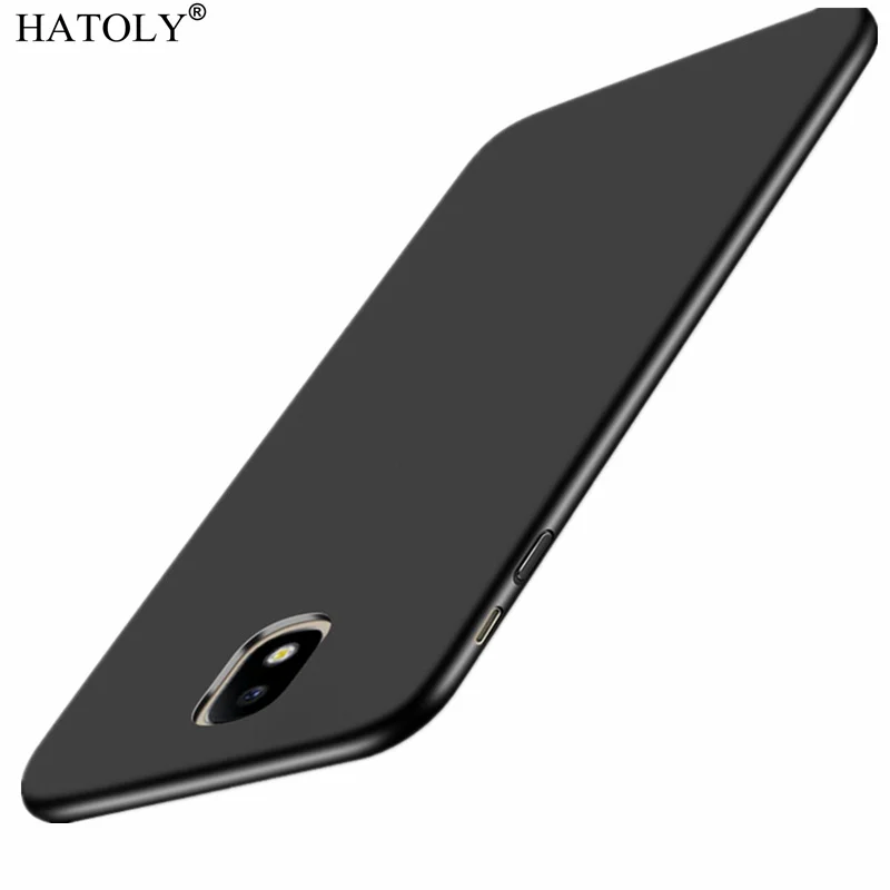 Ультратонкий гладкий Чехол для Samsung Galaxy J5 2017 J530F жесткий защитный чехол из