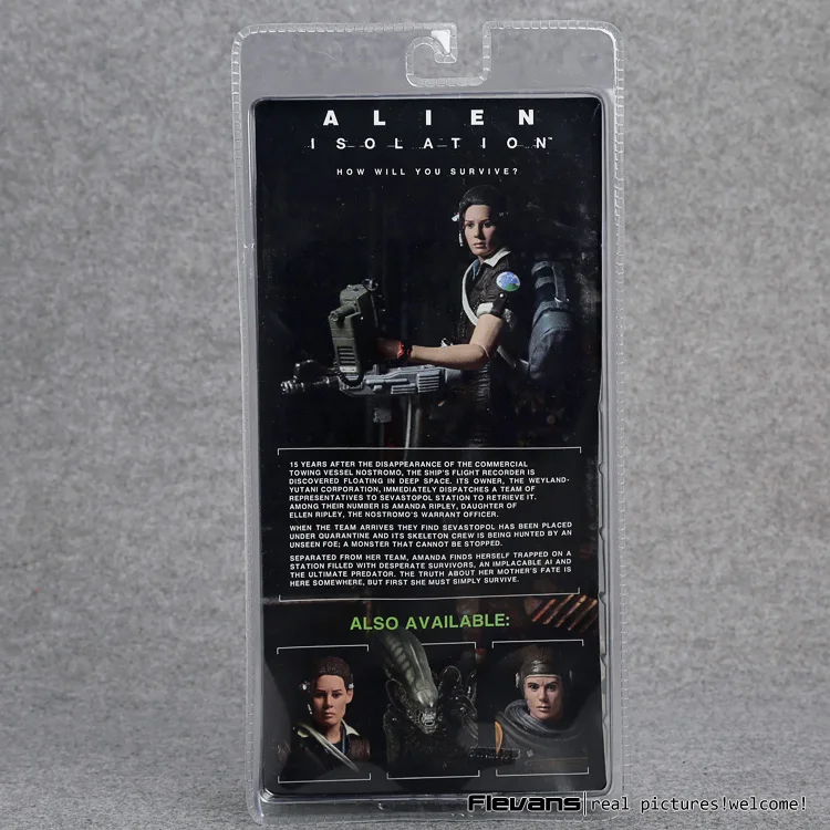 Alien Isolation Xenomorph Amada Ripley ПВХ фигурка Коллекционная модель игрушки 18 см