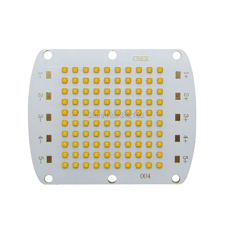 Светодиодный излучатель сделай сам Cree XBD 100 Вт 6000-6500 К/теплый белый 3000-3500 К 30-34 в мА
