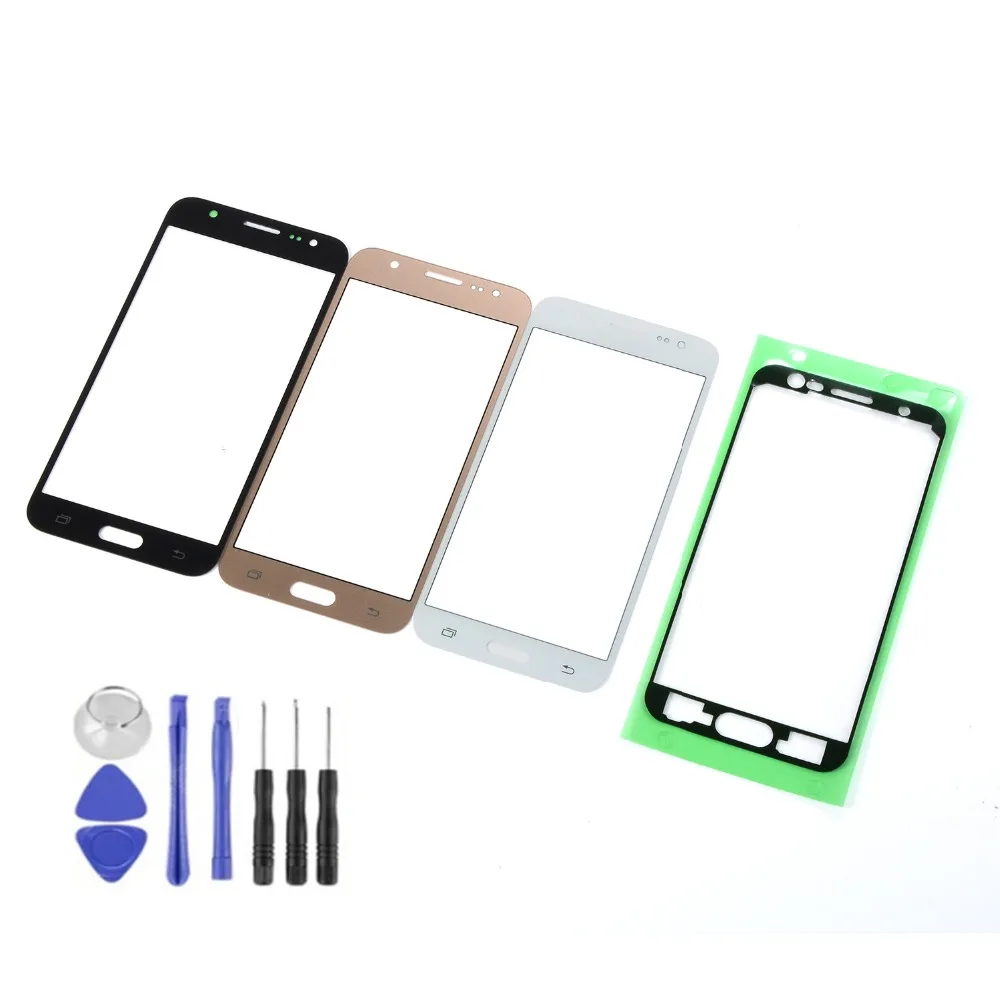 Сенсорный экран для Samsung Galaxy J5 2015 J500 J500F J500H J500FD J500FN, ЖК Переднее стекло, сенсорный экран, дигитайзер + клей + Инструменты