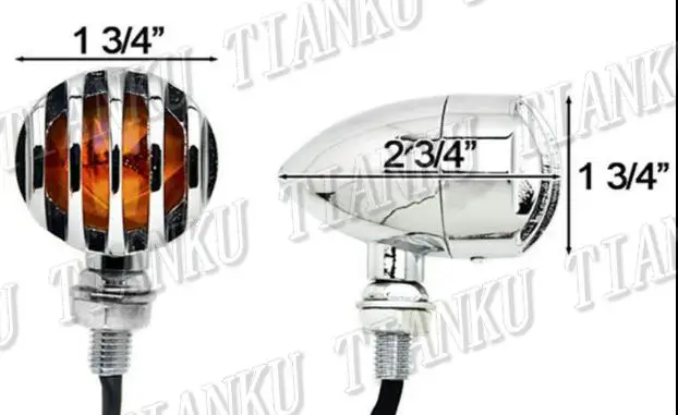 Универсальный металлический поворотник для Yamaha VStar 400 650 1100 1300 Virago Xv 250 535 750 Road Star