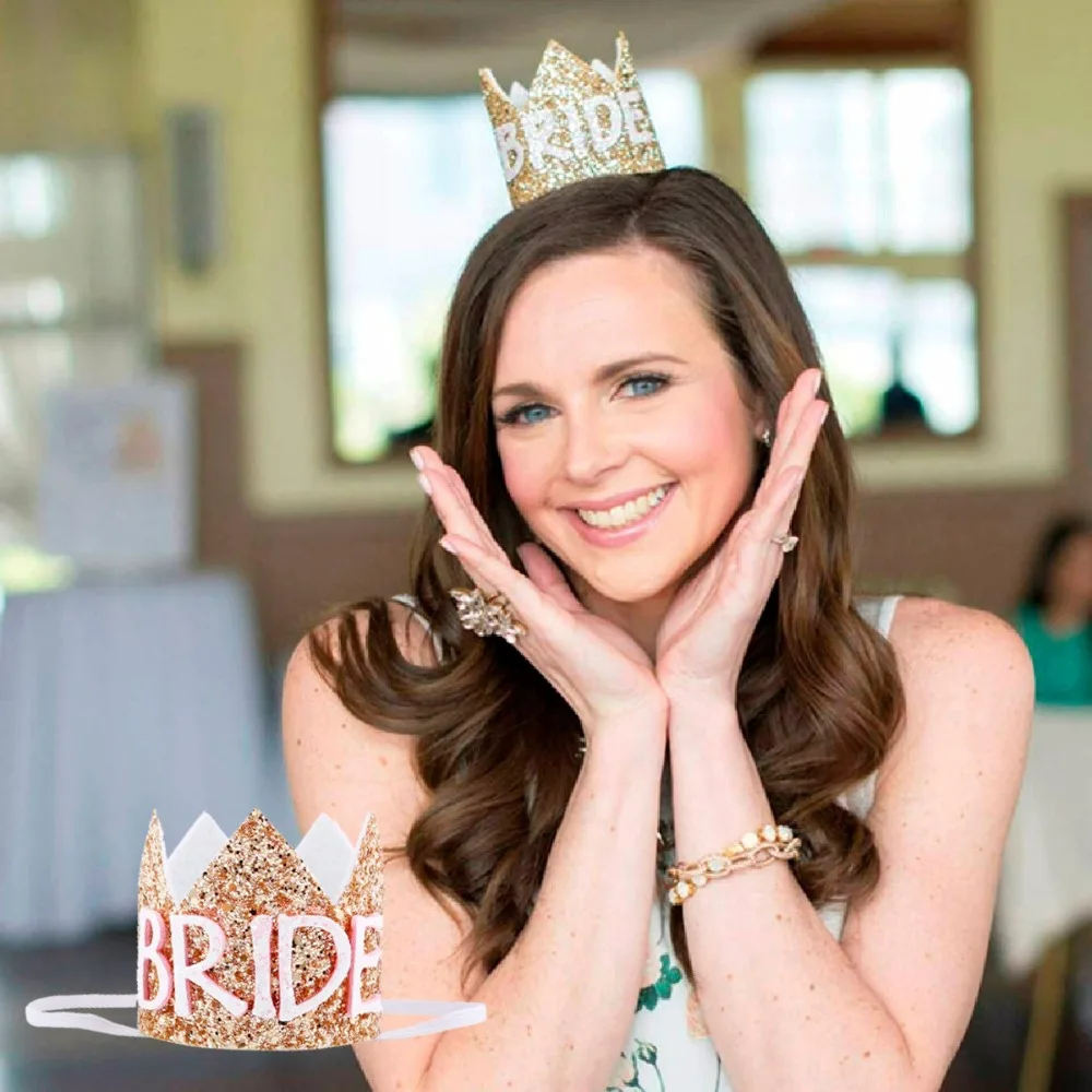 FENGRISE курица лента для вечеринки Атлас команды To Be Bride шары девичник через плечо