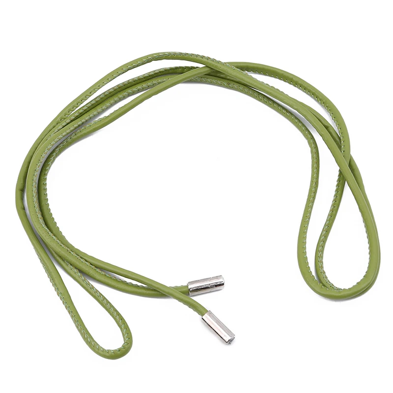 

New 2019 Candy Color Elegant Hair Thin Waist Band Women Vintage Waist Chain Leather Women Waistband Dress Accessories