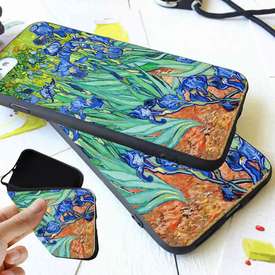 Чехол для телефона с рисунком Винсента Ван Гога чехол iPhone X 5S XR XS Max SE 6 S s 7 8 Plus