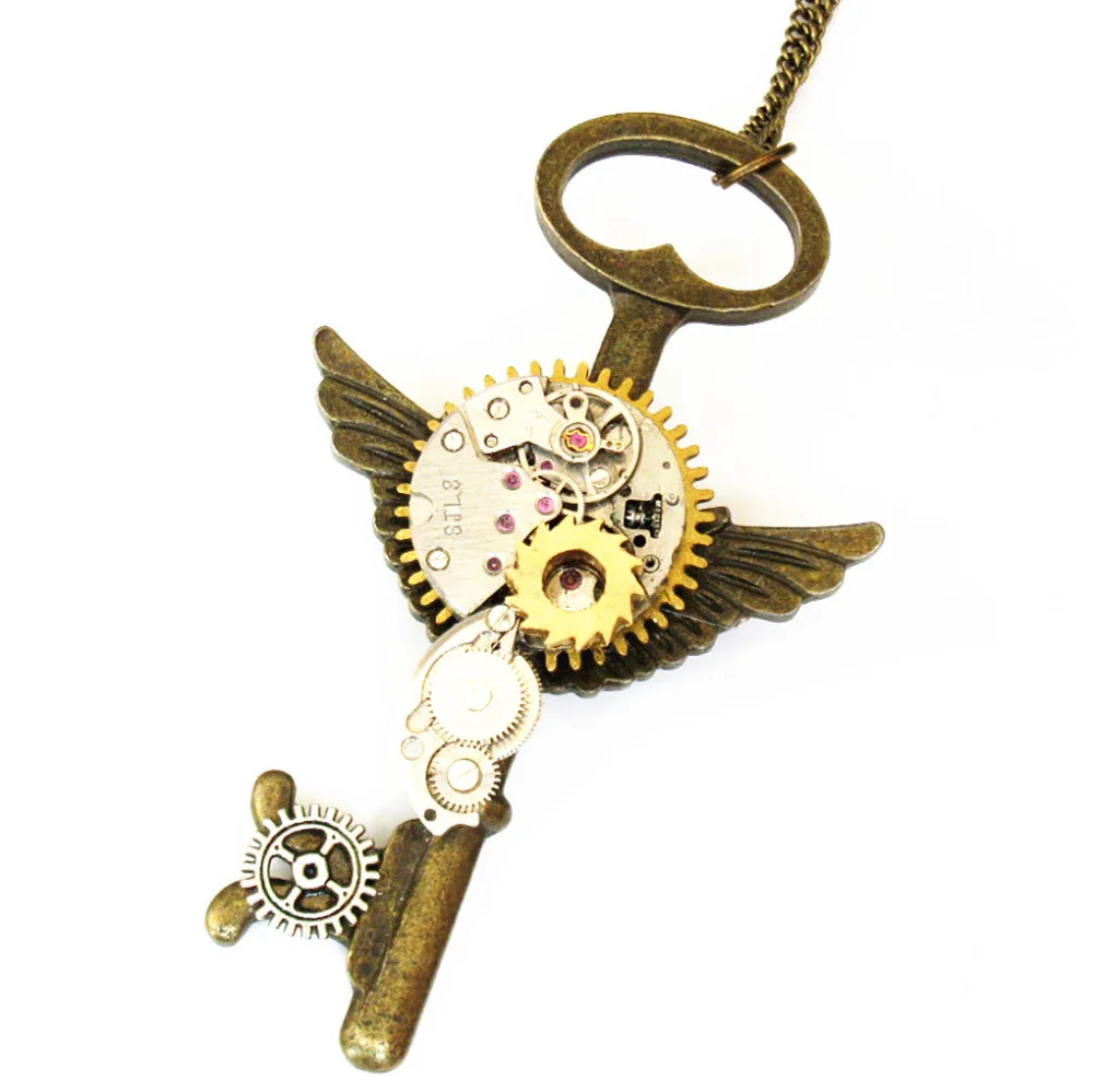 Металлическая брошь для часов в стиле стимпанк готика панк рок|jewelry pendant|jewelry