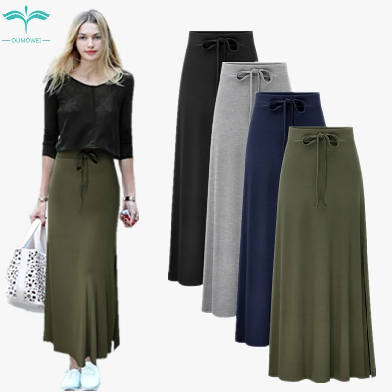 

Женские юбки для женщин модные женские туфли высокого качества с высокой талией длинная юбка M-6XL большой Размеры Женские повседневные сто и...