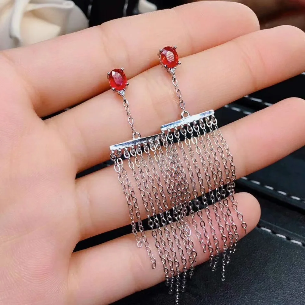 Женские серьги shilovem из натурального драгоценного камня новинка яркий голубь
