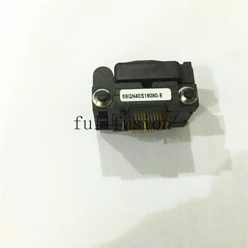 68QN40S18080 QFN68P IC тестовая розетка 0 4 мм Шаг 8x8 сгорание в розетке|Промышленные