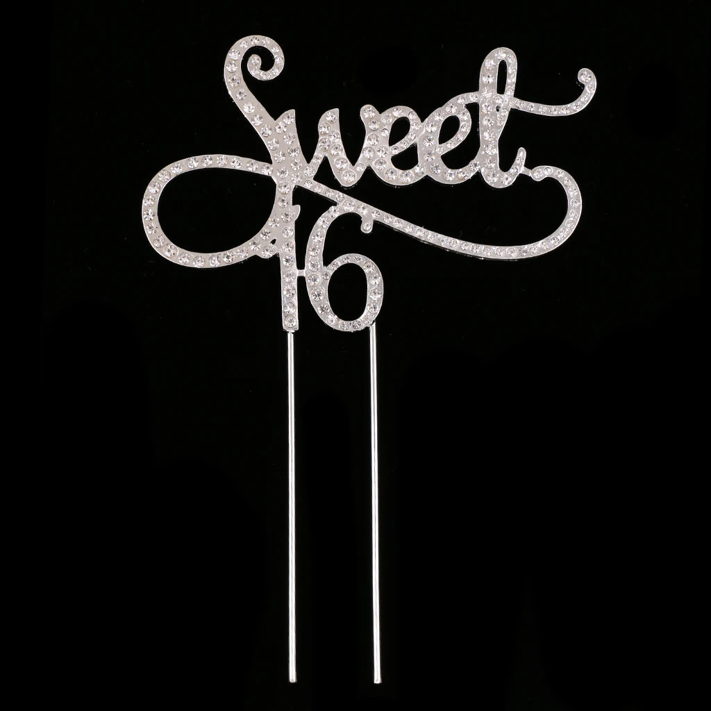 Милые 16 топперы для кексов на день рождения украшения дня девочек тортов | Дом и