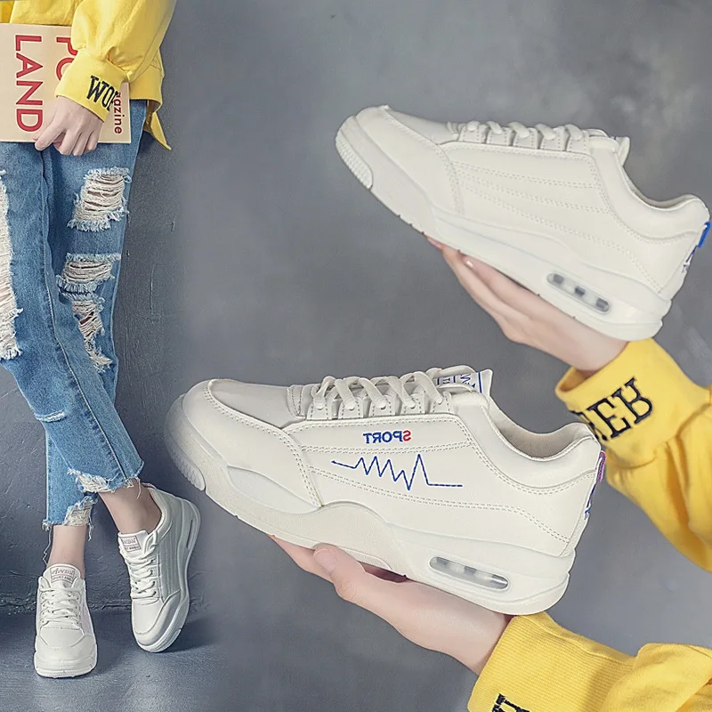 Кроссовки женские новая Студенческая прогулочная Для женщин вулканическая