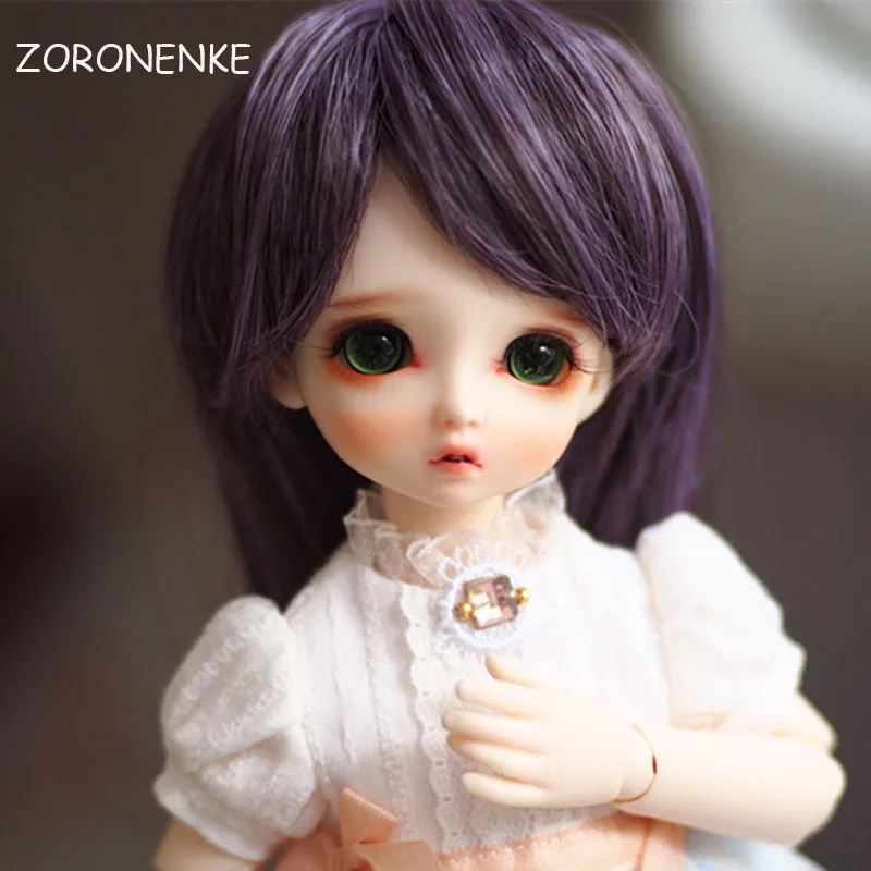 Новый парик для кукол ZORONENKE 1/3 1/4 1/6 Bjd SD красивые разноцветные волнистые