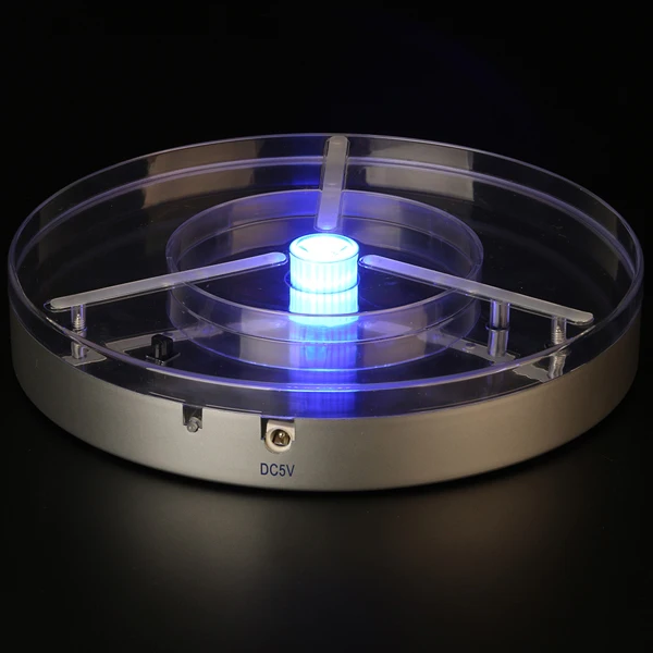 (4 шт./лот) Свадебные центральные части 8 дюймовая светодиодная подсветка для вазы