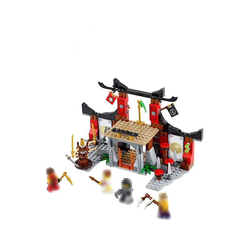 Ninjago 10319 Duel Ninjutsu набор моделей для вождения совместимые с e ninjagoes развивающие