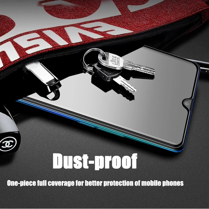 Cubierta completa de vidrio templado para Meizu Note 9, Protector de pantalla, pegamento completo, vidrio de seguridad 9H para Meizu Note 9, vidrio de tel&eacute;fono Meizu Note 9-2