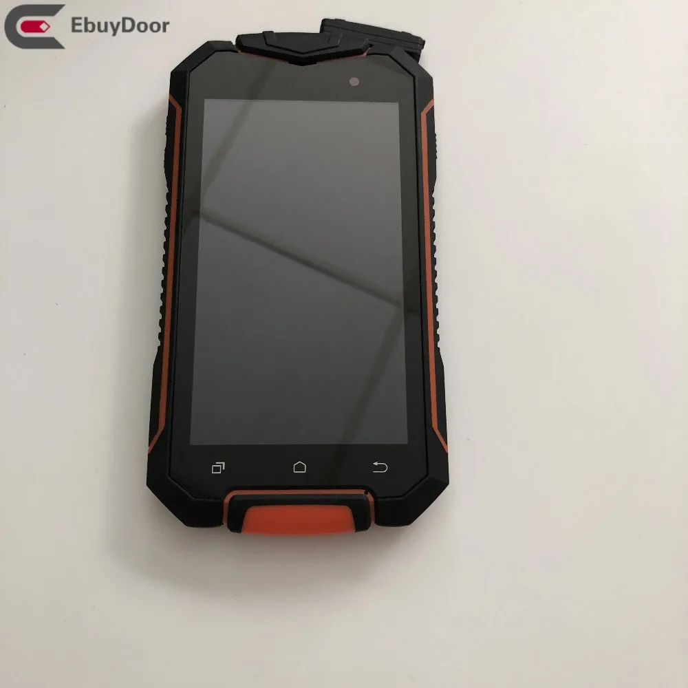 Б/у ЖК экран + сенсорный рамка для GEOTEL A1 MTK6580 1 3 ГГц четырехъядерный 4 5 дюйма 960x540