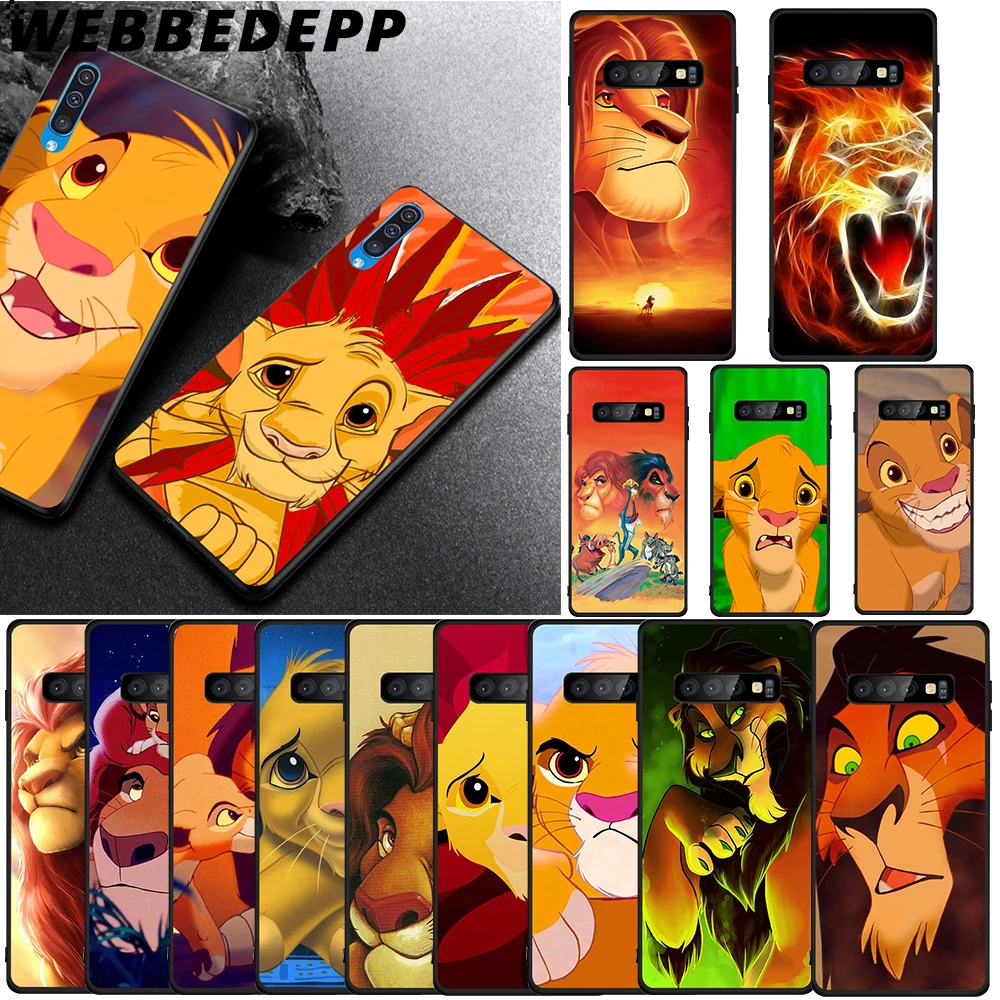 WEBBEDEPP Cartoon Movie Lion King Soft Case for Samsung Galaxy A3 A5 A6 Plus A7 A8 A9 J6 Cover | Мобильные телефоны и